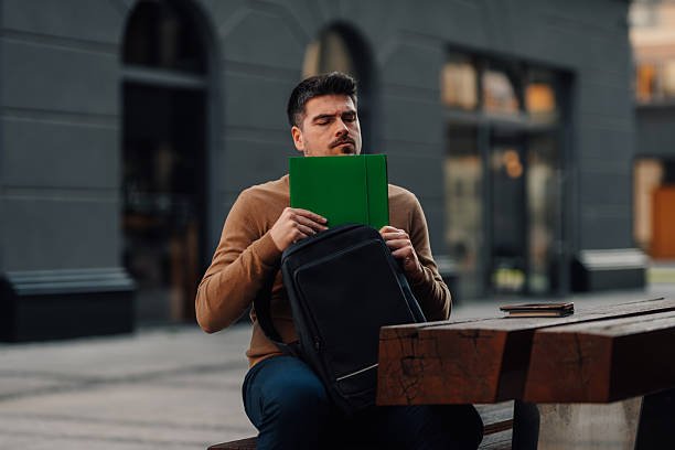 Dutch student visa and passport concept